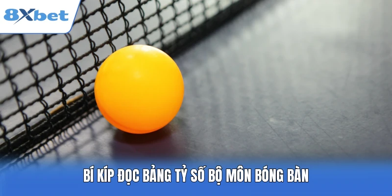 Bí kíp đọc bảng tỷ số bộ môn bóng bàn