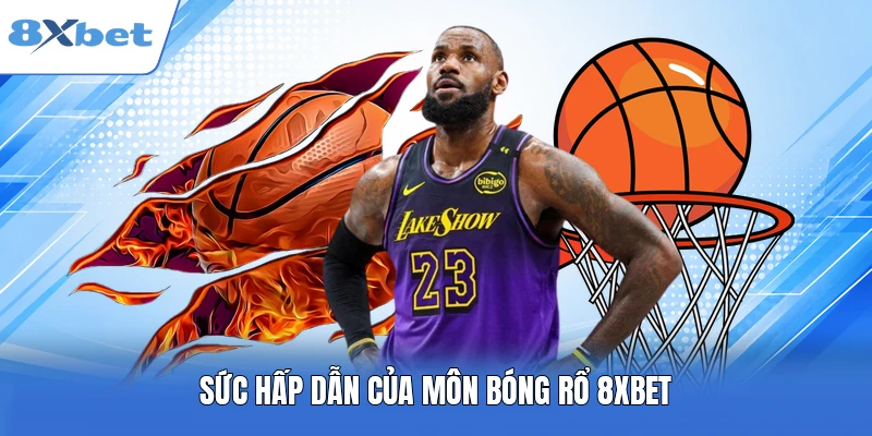 Sức hấp dẫn của môn bóng rổ 8XBET